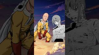 saitama vs makima whoisstrongest [upl. by Anelis]