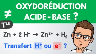 Réaction acidobasique ou oxydoréduction   Terminale spécialité  Chimie [upl. by Rehtnug37]