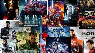 The Timeline of MCU Movies All phasefuture movies [upl. by Elledoj]