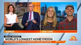 The 10Year Honeymoon on Sunrise 7 [upl. by Kerry]