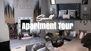 MY FIRST APARTMENT TOUR 2020  Affordable Minimal Decor [upl. by Oravla82]