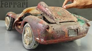 Turning 1 Car into 2000 Car  FERRARI RESTORATION [upl. by Makell524]