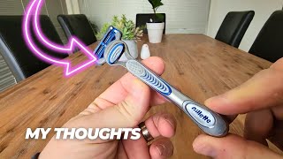 Gillette Fusion5 Men’s Razor Handle Review [upl. by Attenor716]