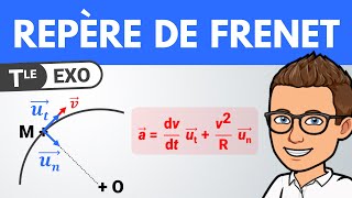 Repère de FRENET ✅ Mouvement circulaire  Terminale spécialité  Physique [upl. by Elva815]