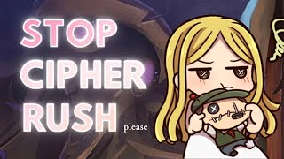 CIPHER RUSH IN 20 SECONDS [upl. by Aivatal]