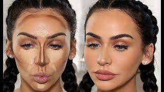 HOW I CONTOUR amp HIGHLIGHT  Carli Bybel [upl. by Arta707]