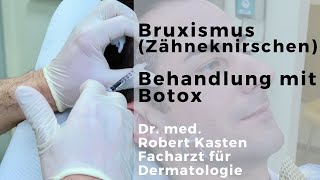 Bruxismus ZÃ¤hneknirschen Wie kann Botox helfen [upl. by Chick]