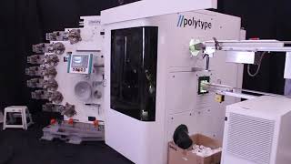 POLYTYPE  BDM 482 Cup Printing Machine [upl. by Wahl]