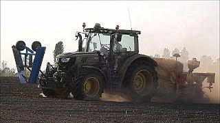 JD 6125R  Kverneland Accord Optima V  Gavazzoni SRL  Sowing corn 2018 [upl. by Arita]