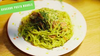 How to Make Creamy Avocado Pasta Noodle [upl. by Aerdma]