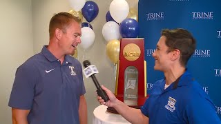 Trine softball Don Danklefsen full interview at celebration lunch 692023 [upl. by Bevers]