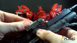 1100 MG Sazabi Ver Ka Review Part 2 [upl. by Akener]