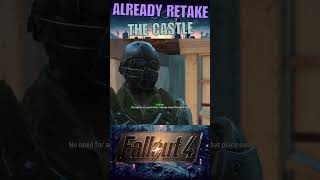 Already Retake The Castle  Fallout 4 gaming fallout4 fallout shorts [upl. by Jabin]