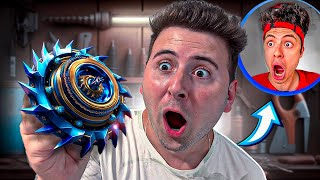 CONSEGUI A BEYBLADE INVENCÍVEL COM ESPINHOS [upl. by Akehsar]