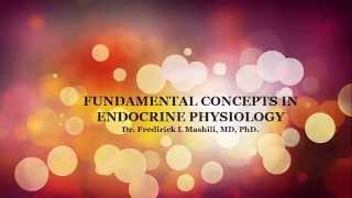 Fundamental concepts in endocrine physiology 2 [upl. by Suired]