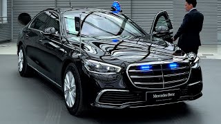 2024 Mercedes S Class GUARD  V12 Armored S680 Full Review Interior Exterior Security [upl. by Carma]