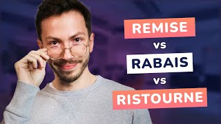 Remises rabais et ristourne  Comment ça marche [upl. by Eilema]