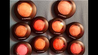 MAC Mineralize Collection  Haul  Swatches [upl. by Way]