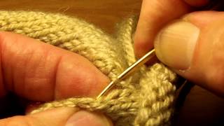 Seaming Knitting with the Bickford method [upl. by Dotty625]