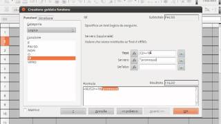 LibreOffice Calc  Funzione SE Promosso  Bocciato [upl. by Danica404]