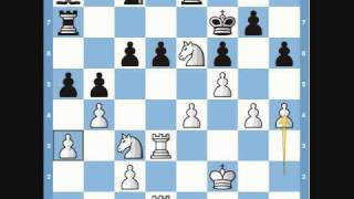 Famous Chess Game Lasker vs Capablanca 1914 [upl. by Annahgiel]