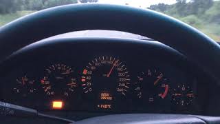 W140 s300 om606 acceleration 100220 [upl. by Fusuy842]