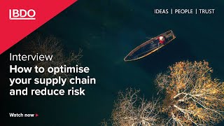 How to optimise your supply chain and reduce risk [upl. by Anirav]