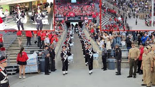 Behind The Scenes Ohio State Marching Band Ramp Entrance 2024 in 4K [upl. by Trella]