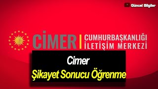 Cimer Şikayet Sonucu Öğrenme [upl. by Neih]