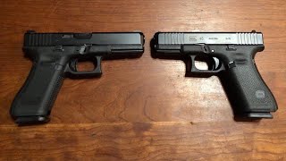 Glock 45 Vs Glock 17 Gen 5 [upl. by Knudson]