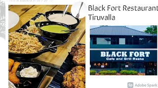 Blackfort grill and cafe resto ThiruvallaResturant reviewfood review [upl. by Weider883]