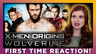 XMEN ORIGINS WOLVERINE  MOVIE REACTION  FIRST TIME WATCHING [upl. by Ilocin158]