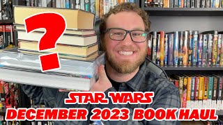 SUPER RARE Star Wars Book Haul  Star Wars Book Collection Update December 2023 [upl. by Delfine]