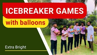 Icebreaker games with balloons [upl. by Eremehc]