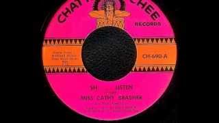 Miss Cathy Brasher  SH    LISTEN Gold Star Studio 1965 [upl. by Babcock]