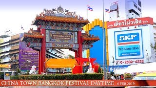 ChinaTown Festival Daytime BANGKOK [upl. by Anniala834]