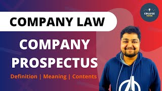 Company Prospectus  Company Documents  Company Law  BBA  Study at Home with me [upl. by Theron912]