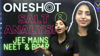 Salt Analysis one shot  JEE MainNEET 🚀All concepts amp Short Cuts  jeemains jee jee2024 [upl. by Irahk]