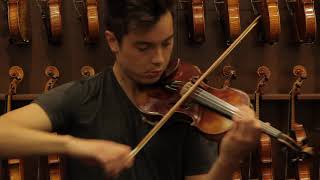 Neuner amp Hornsteiner Mittenwald c 1880  Violin Demonstration [upl. by Trici235]