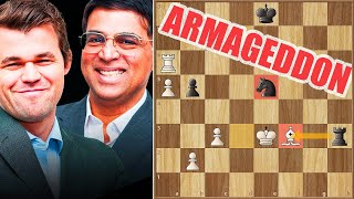 Epic Armageddon  Anand vs Carlsen  Norway Chess 2022 [upl. by Ardnuhsal]