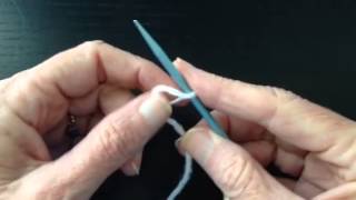 How to Knit Backward Loop Cast On or Thumb Cast On [upl. by Laehpar]