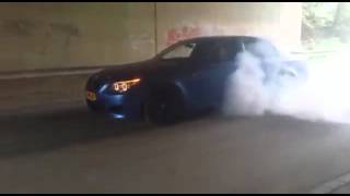 BMW E60 M5 V10 Burnout [upl. by Ecar]