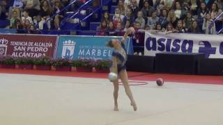 Polina Shmatko RUS Ball AA  Andalucía Cup 2017 [upl. by Amsirhc]