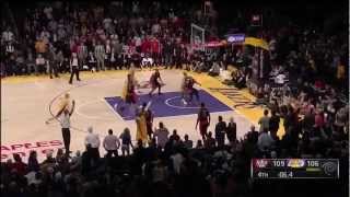 Kobe Bryant quotWillingquot the Lakers To Victory March 8 2013 [upl. by Seek]