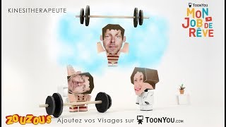 KINÉ  Mon Job de rêve EP 49 avec ZouZous A personnaliser sur Toonyoucom [upl. by Hairahs]