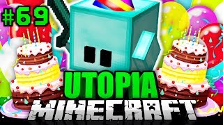 BLOCKY hat GEBURTSTAG  Minecraft Utopia 069 DeutschHD [upl. by Aicram]