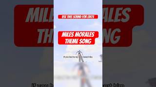 Making this Miles Morales’ new theme song 🔥 youtubecreatorcommunity spiderman music [upl. by Lemahs]