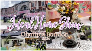 Ideal Home Show Olympia London 2024  Expo Olympia London  Silent vlog [upl. by Alaekim]