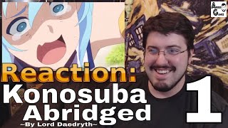 Konosuba Abridged Ep 1 By Lord Daedryth Reaction AirierReacts [upl. by Johansen59]