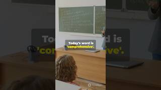 IELTS Vocabulary Lesson Daily New Word  Day 63  Comprehensive  ielts comprehensive speaking [upl. by Yaniv156]